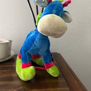 Sugarloaf 2008 Coinstar Entertainment Blue Plush Rocking Horse. Rare HTF